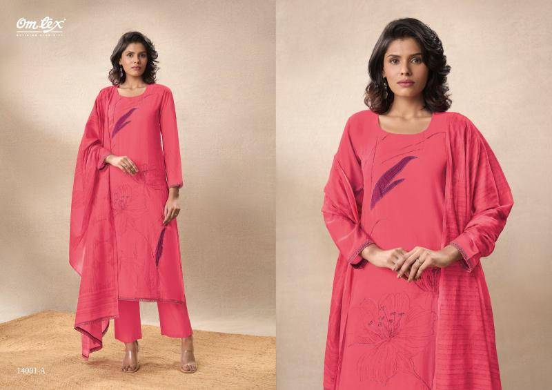 Omtex amudha 2095 Dress materials manufacturers in India
